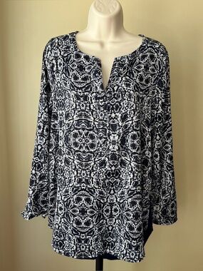 Rock & Republic Boho Blouse Size S